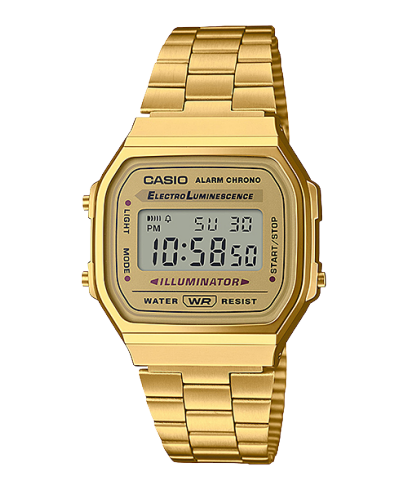 CASIO A168WG-9W 手表 金色 #1