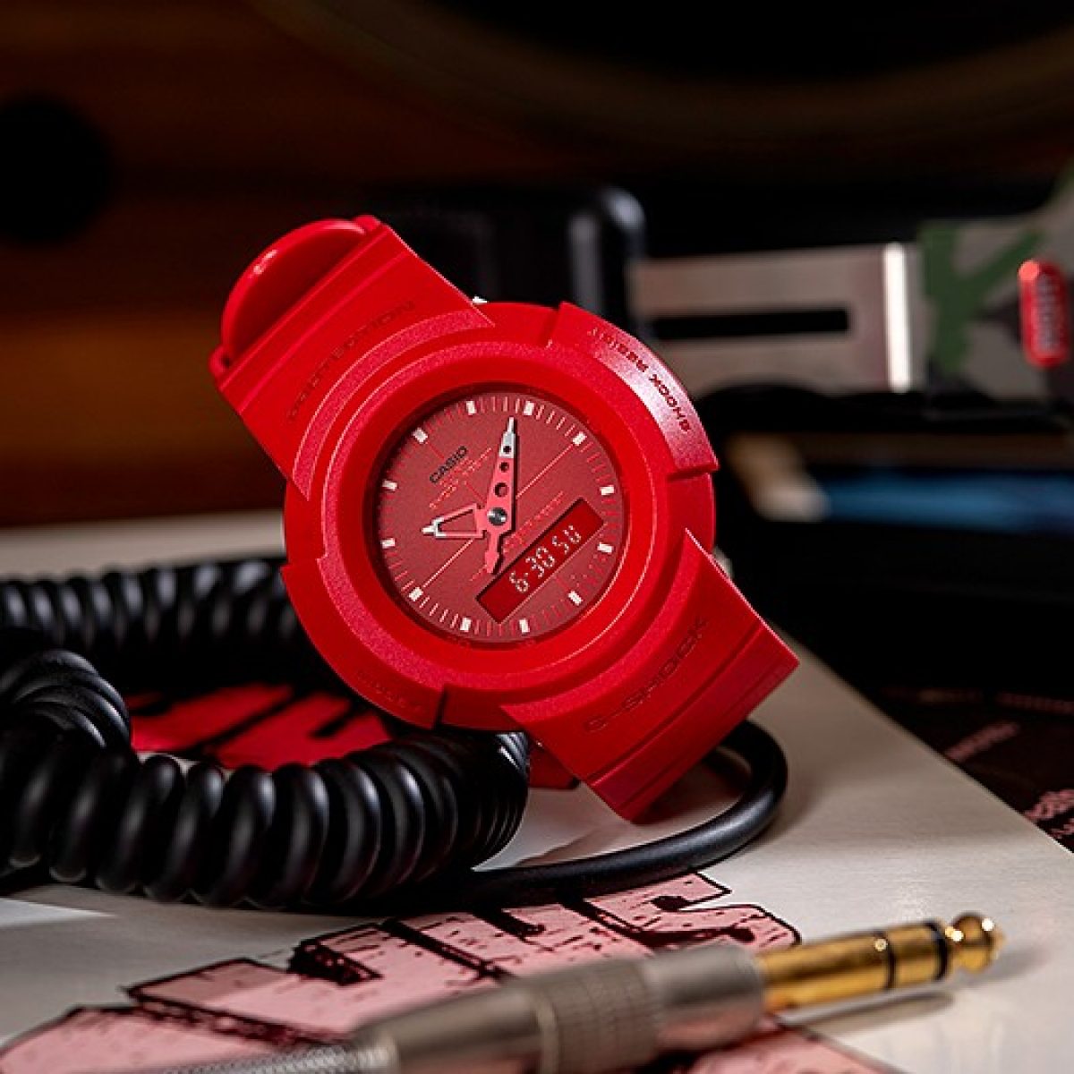 G-SHOCK AW-500BB-4E 手表 红色 #2