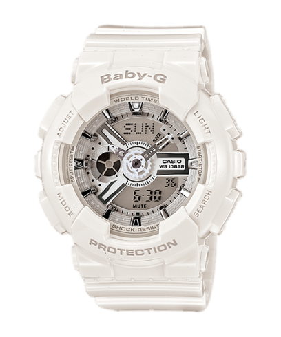 BABY-G BA-110-7A3 手表 白色 #1
