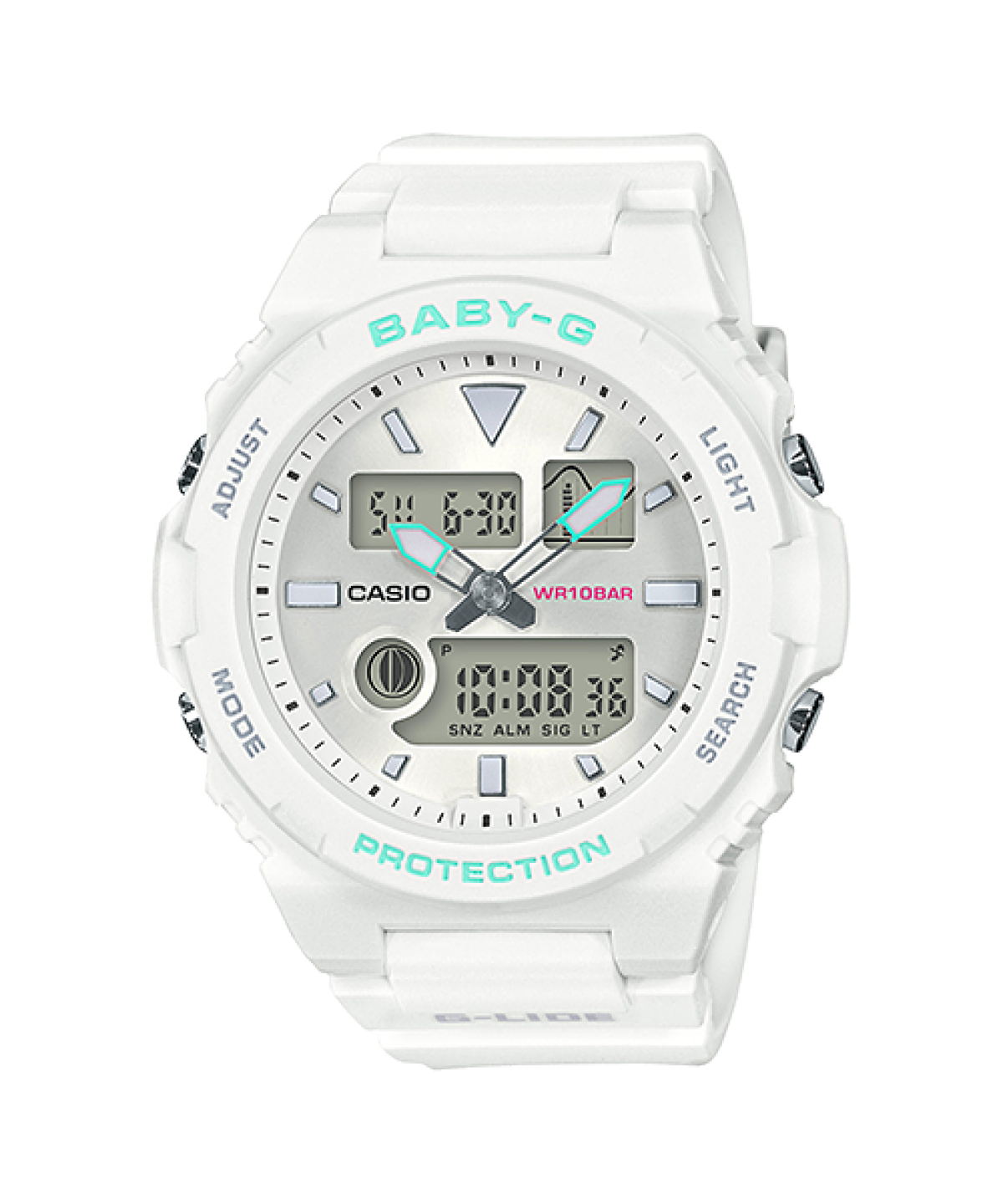 BABY-G BAX-100-7A 手表 白色 #1