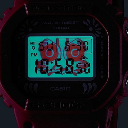 G-SHOCK DW-5600DA-4 手表 红色 #4