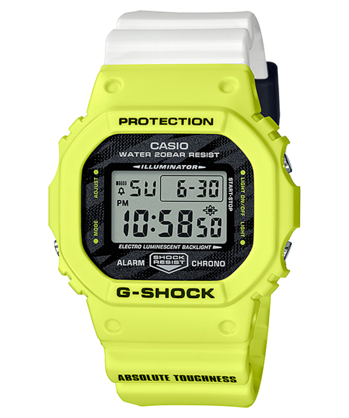 G-SHOCK DW-5600TGA-9 手表 黄色 #1