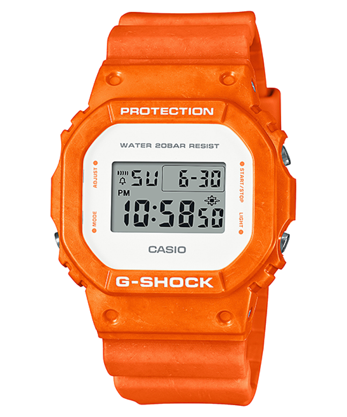 G-SHOCK DW-5600WS-4 手表 橙色 #1