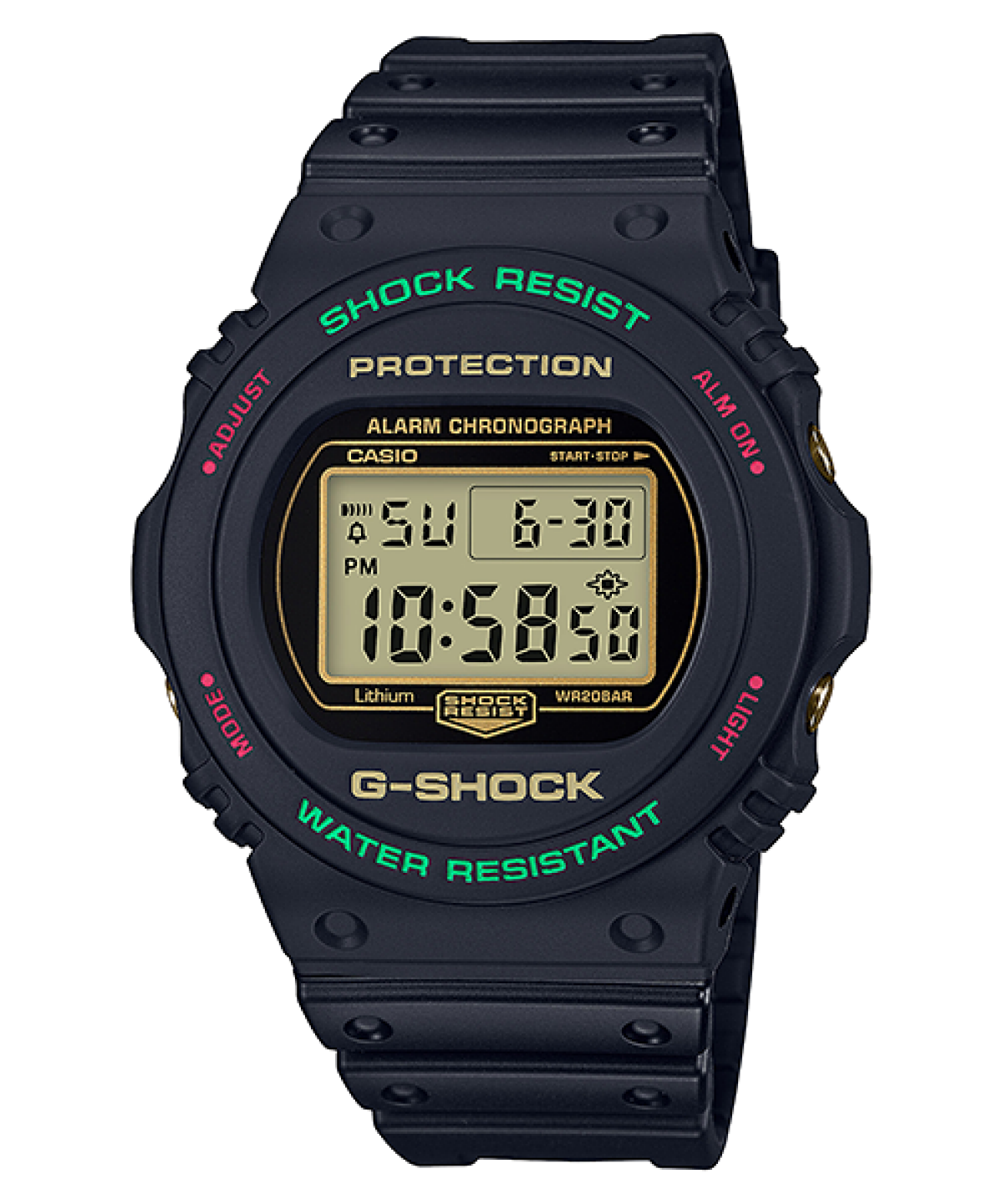 G-SHOCK DW-5700TH-1 手表 黑色 #1