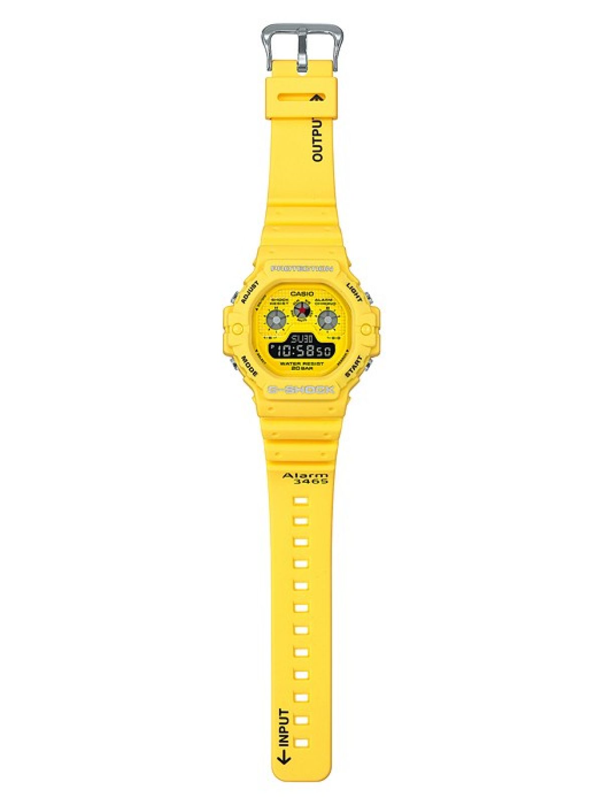 G-SHOCK DW-5900RS-9 手表 黄色 #2