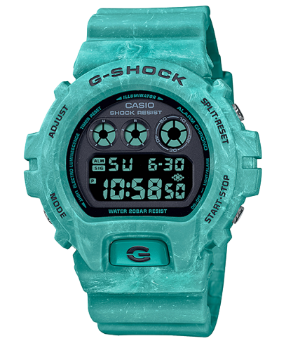 G-SHOCK DW-6900WS-2 手表 绿色 #1
