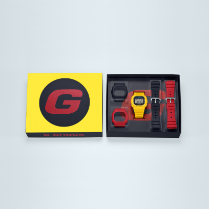G-SHOCK DWE-5600R-9 手表 黄色 #2
