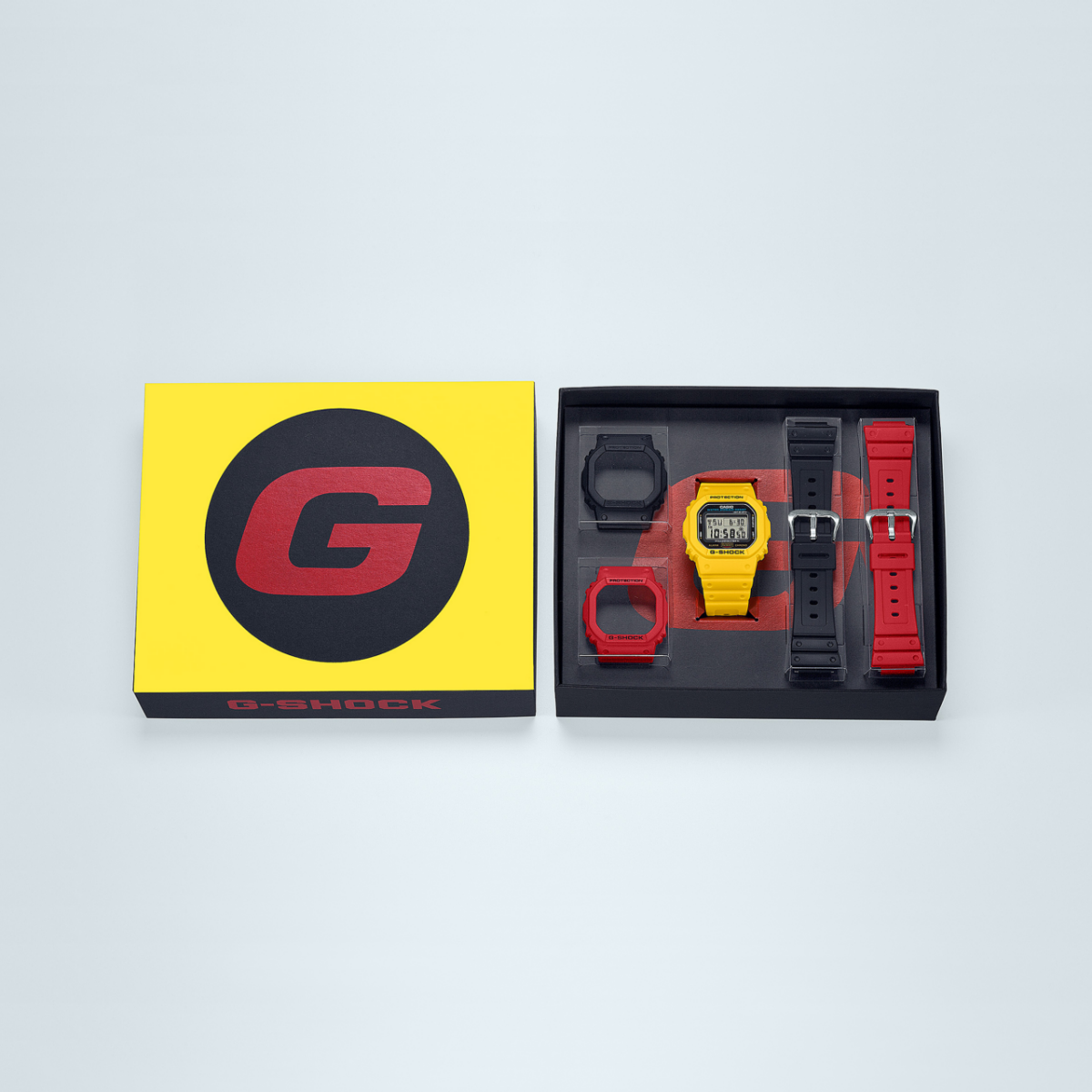 G-SHOCK DWE-5600R-9 手表 黄色 #2