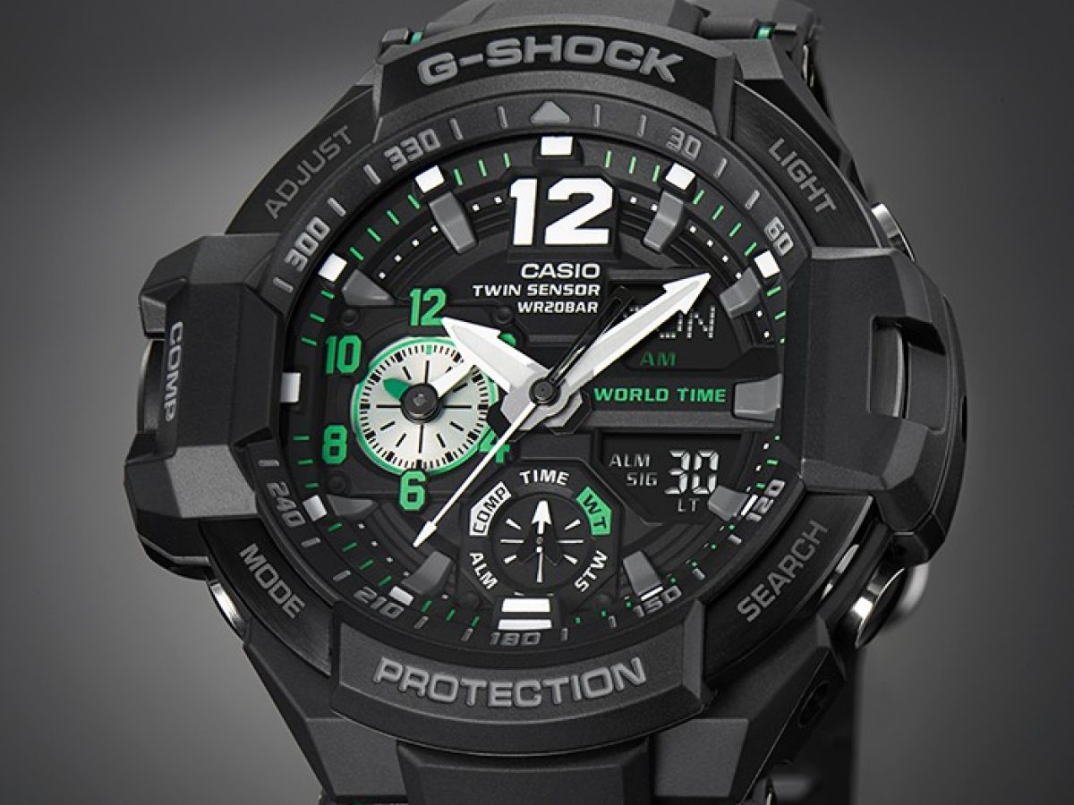 G-SHOCK GA-1100-1A3 手表 黑色 #3