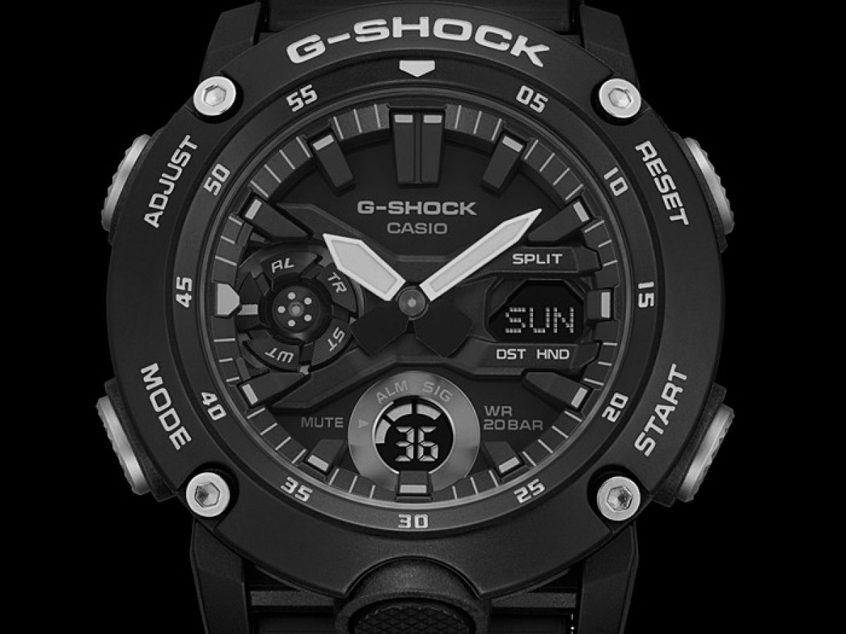 G-SHOCK GA-2000S-1A 手表 黑色 #4