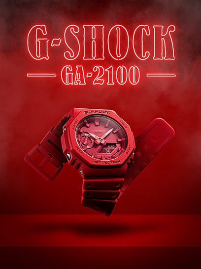 G-SHOCK GA-2100-4A 手表 黑色 #4