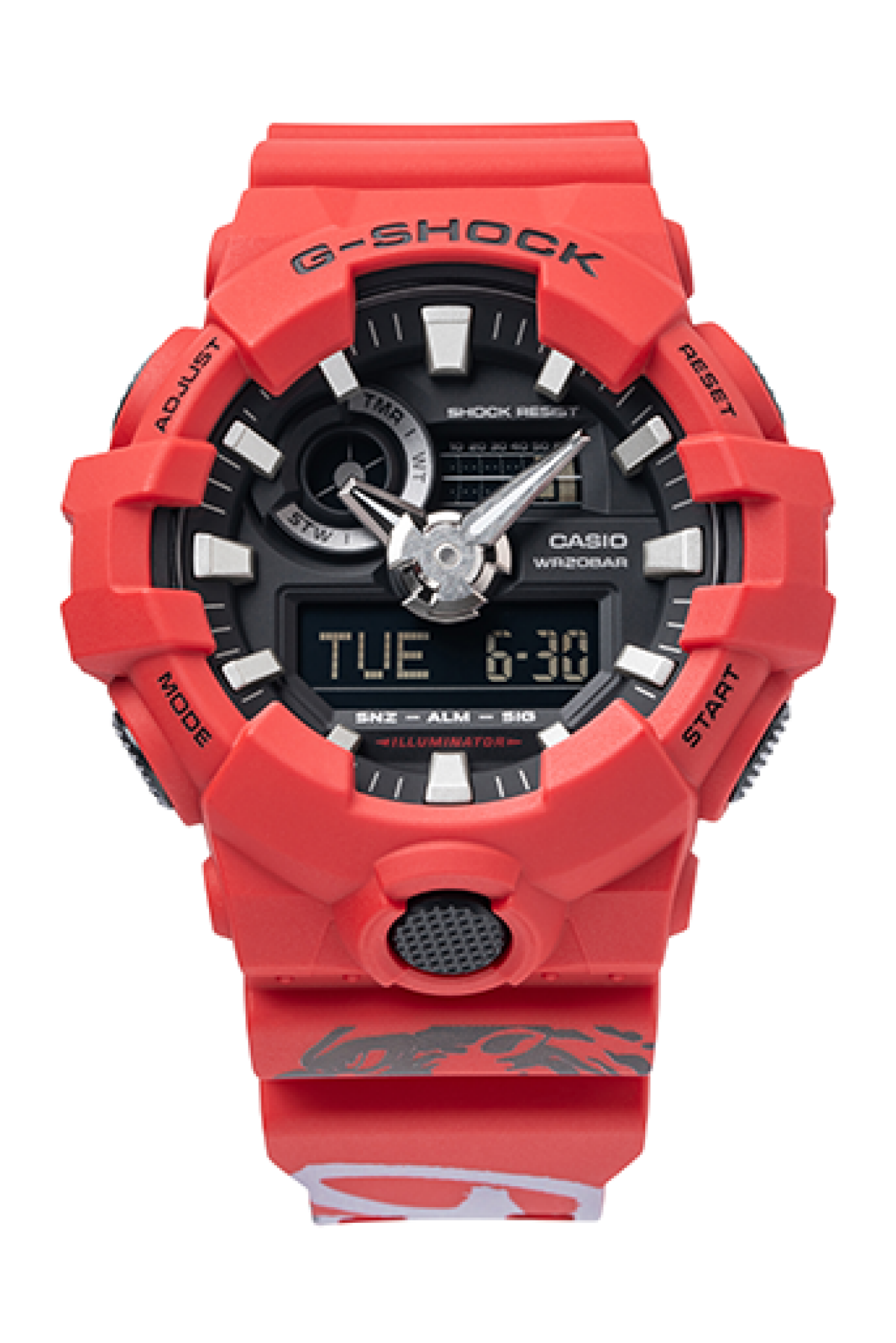 G-SHOCK GA-700-4APRG 手表 红色 #1