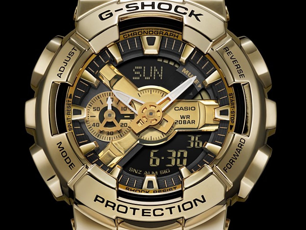 G-SHOCK GM-110G-1A9 手表 金色 #6