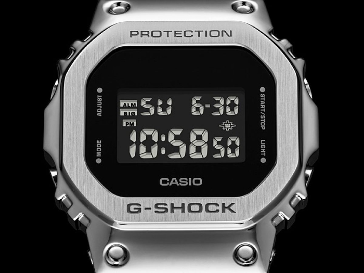 G-SHOCK GM-5600-1 手表 银色 #6