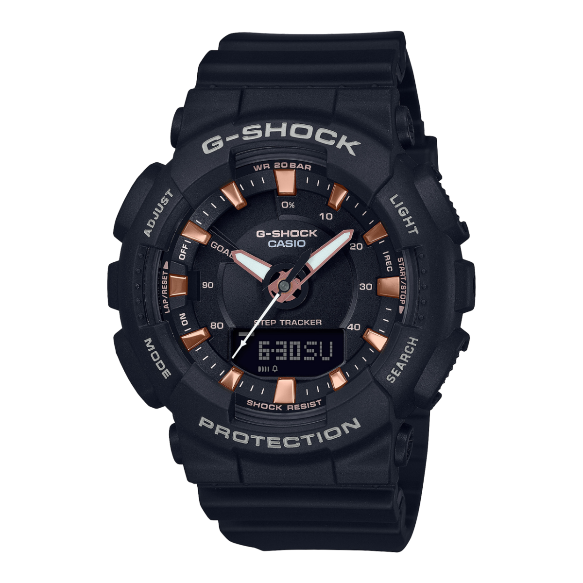 G-SHOCK GMA-S130PA-1A 手表 黑色 #1