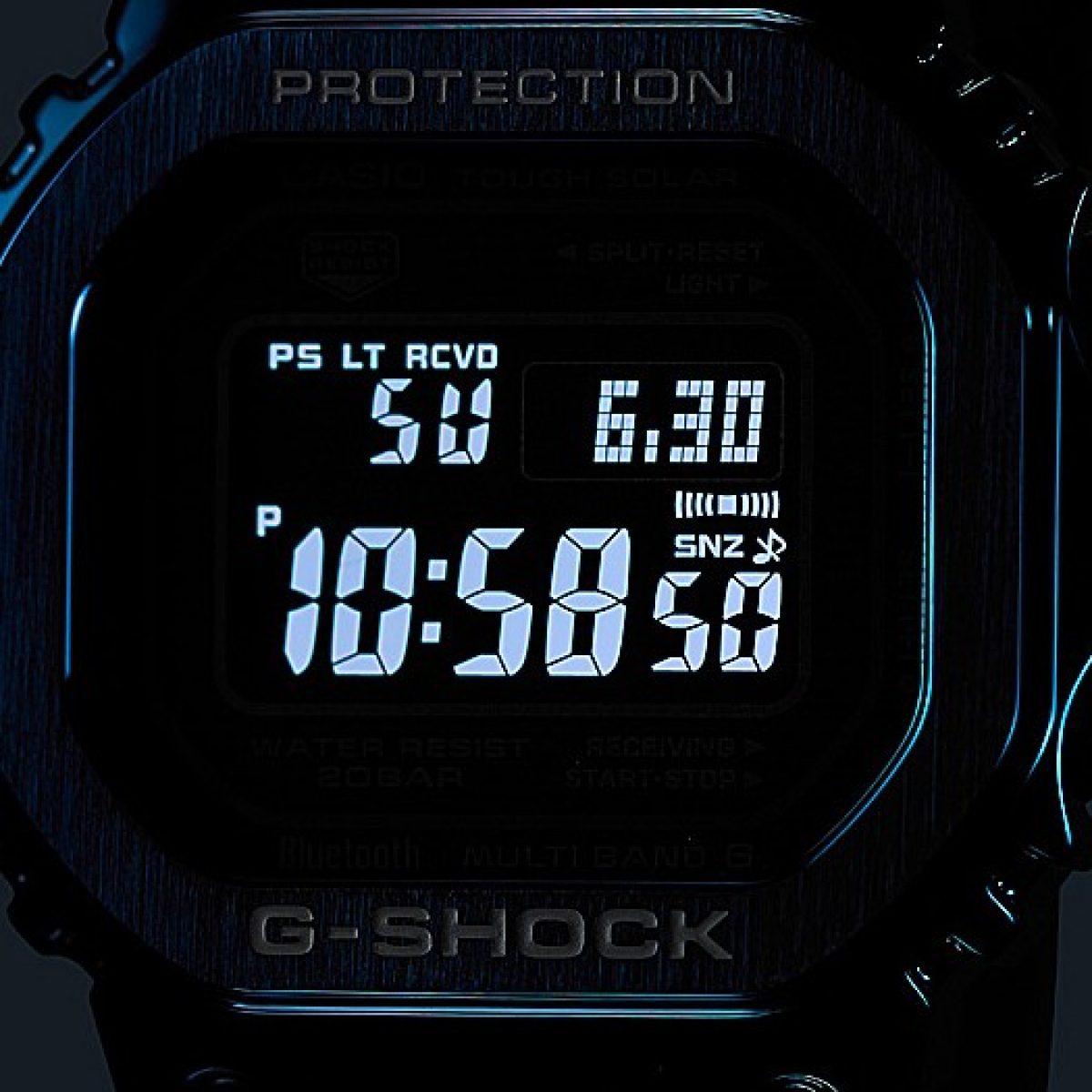 G-SHOCK GMW-B5000G-2 手表 蓝色、浅蓝色 #2