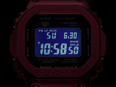 G-SHOCK GMW-B5000RD-4 手表 红色 #8