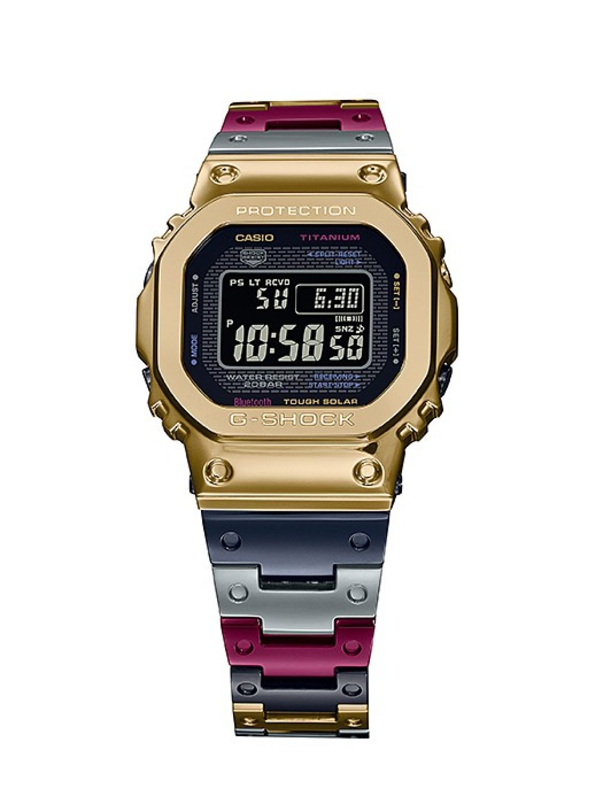 G-SHOCK GMW-B5000TR-9 手表 金色 #3