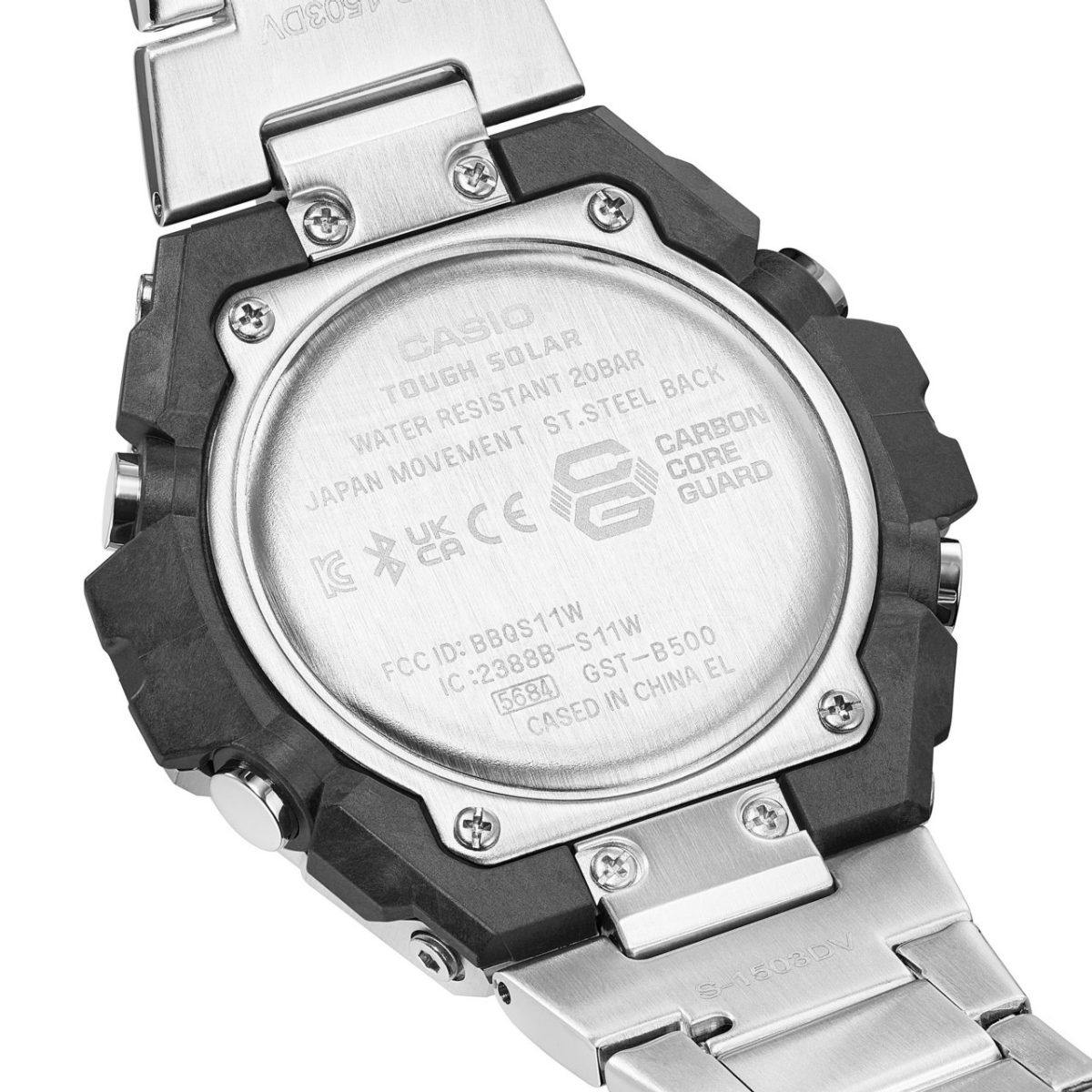 G-SHOCK GST-B500D-1A1 手表 银色 #6