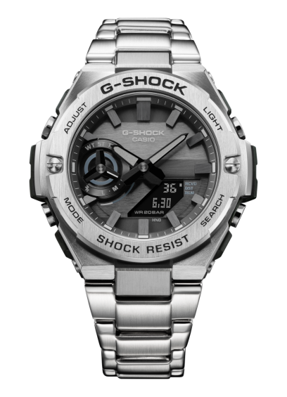 G-SHOCK GST-B500D-1A1 手表 银色 #3