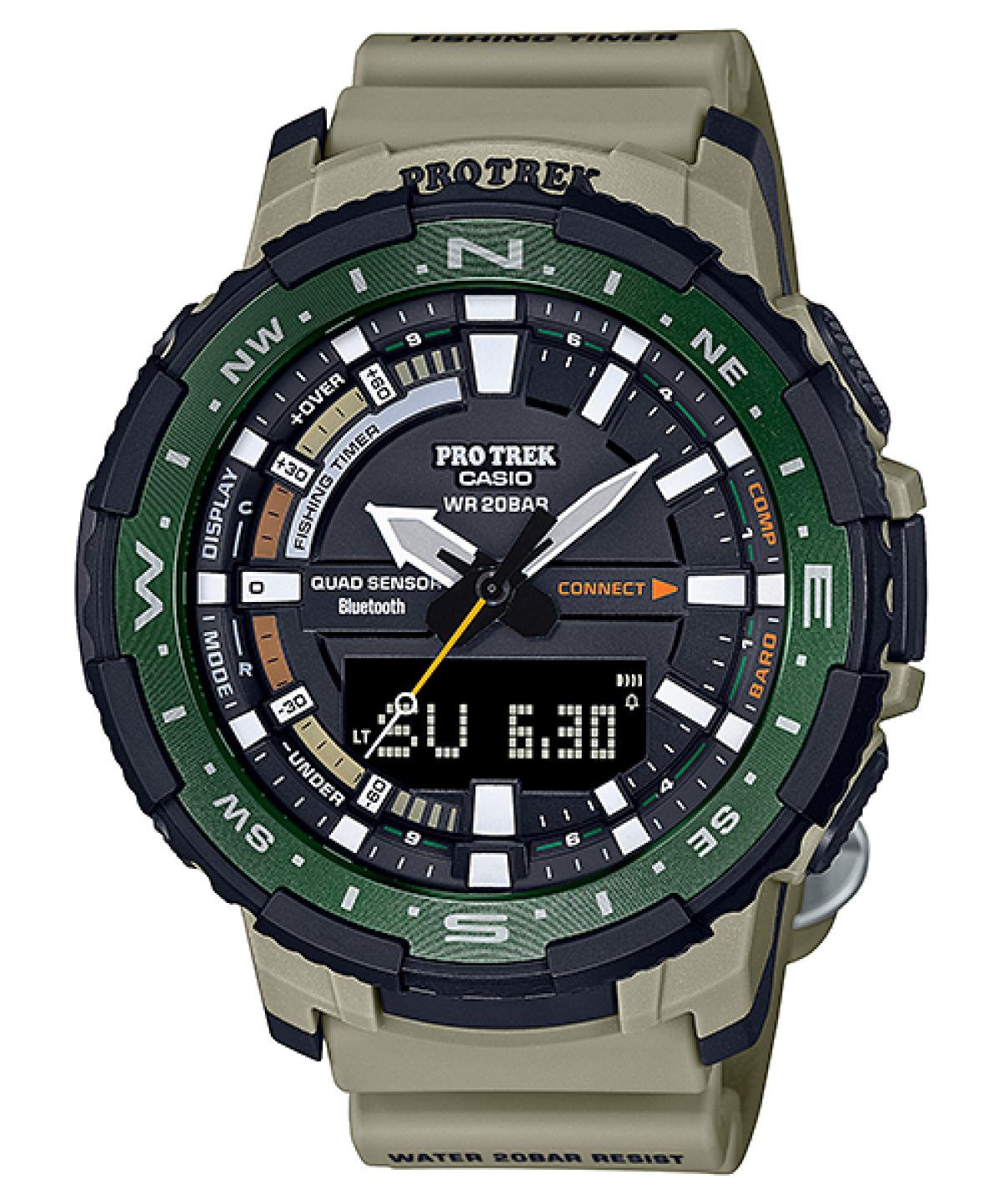 PRO TREK PRT-B70-5 手表 绿色 #1
