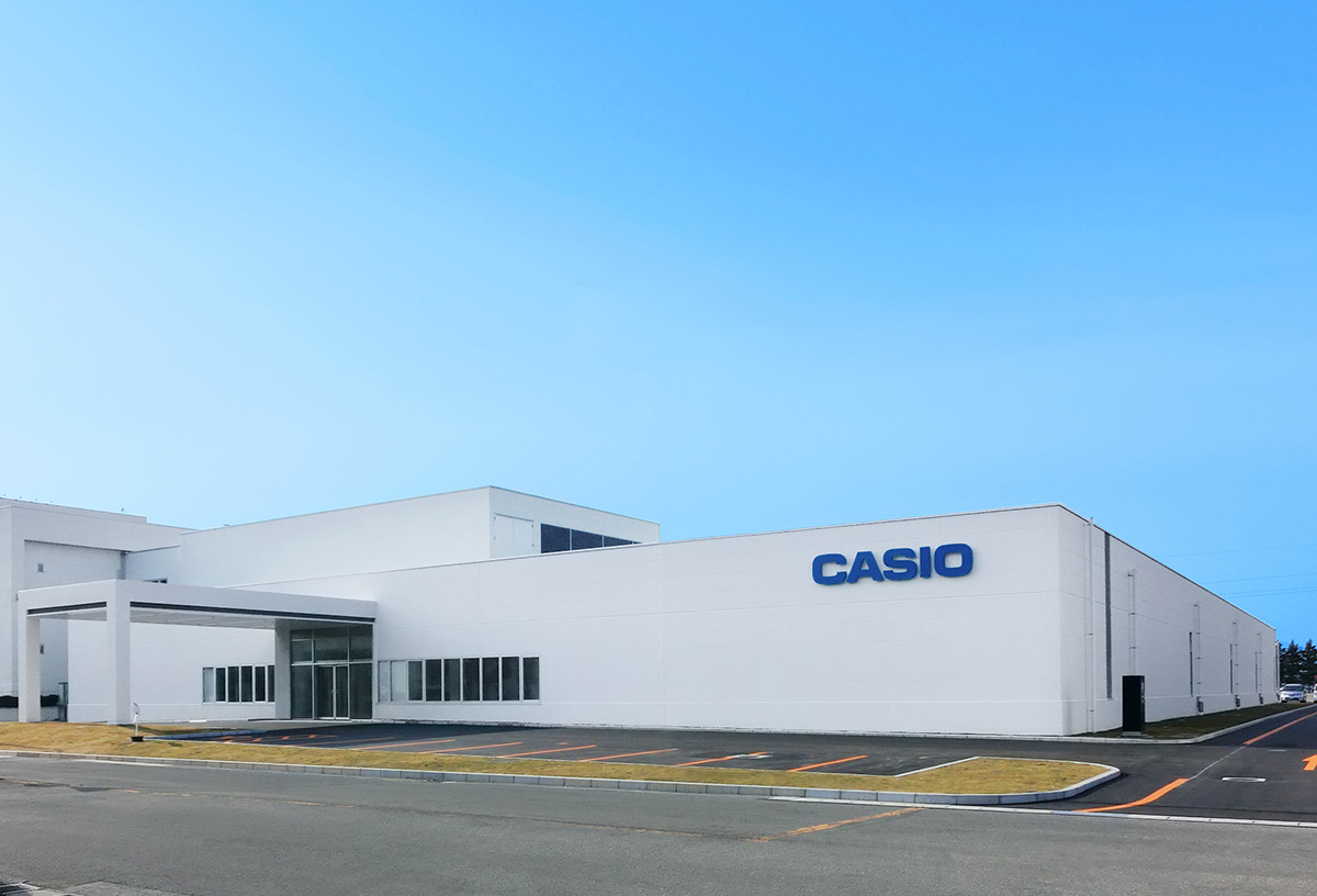 Watch Plant completed at Yamagata Casio