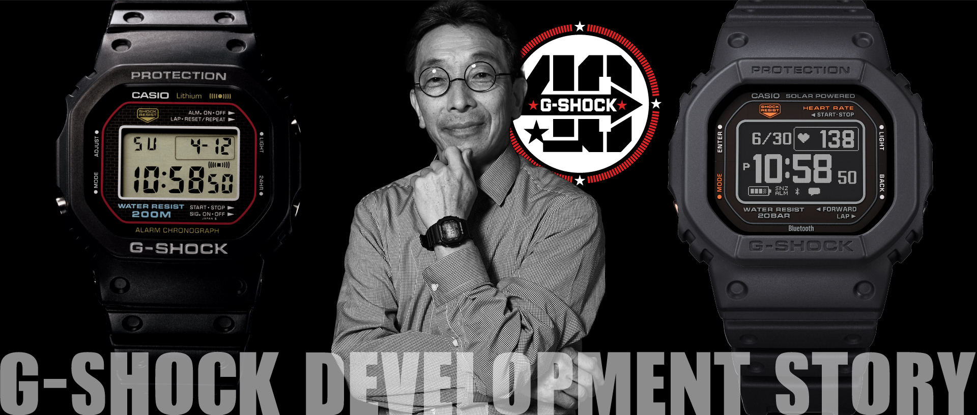 G-SHOCK 40 周年纪念| CASIO卡西欧官方网站