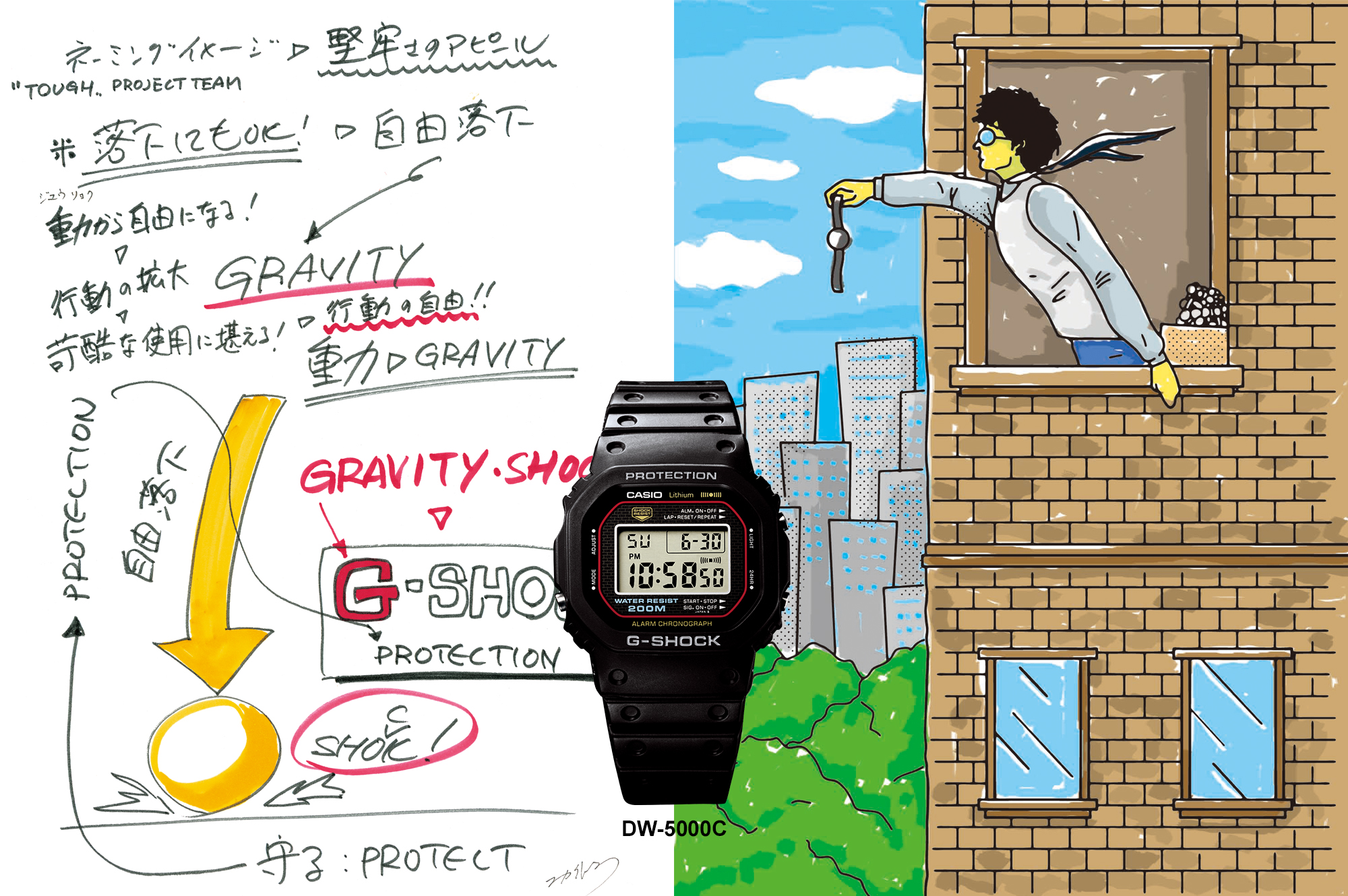 伊部菊雄和G-SHOCK在坚韧信念下诞生的划时代手表| CASIO卡西欧