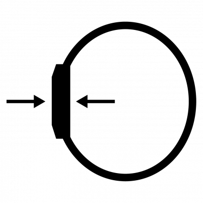 外形纤薄，佩戴舒适