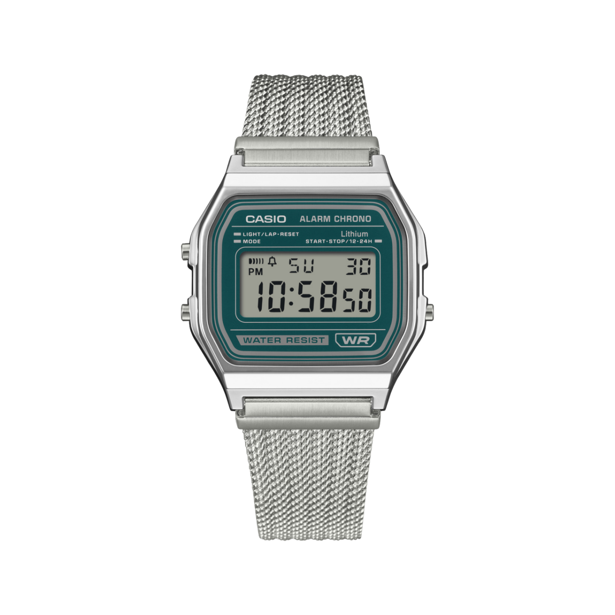 CASIO A158WEM-3 手表 银色 #5