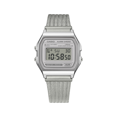 CASIO A158WEM-7 手表 银色 #5