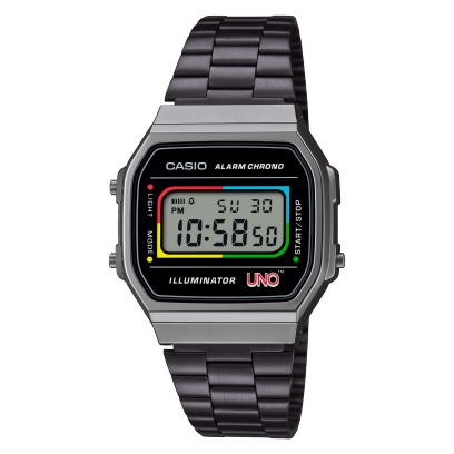 CASIO A168WEUC-1A 手表 黑色 #1