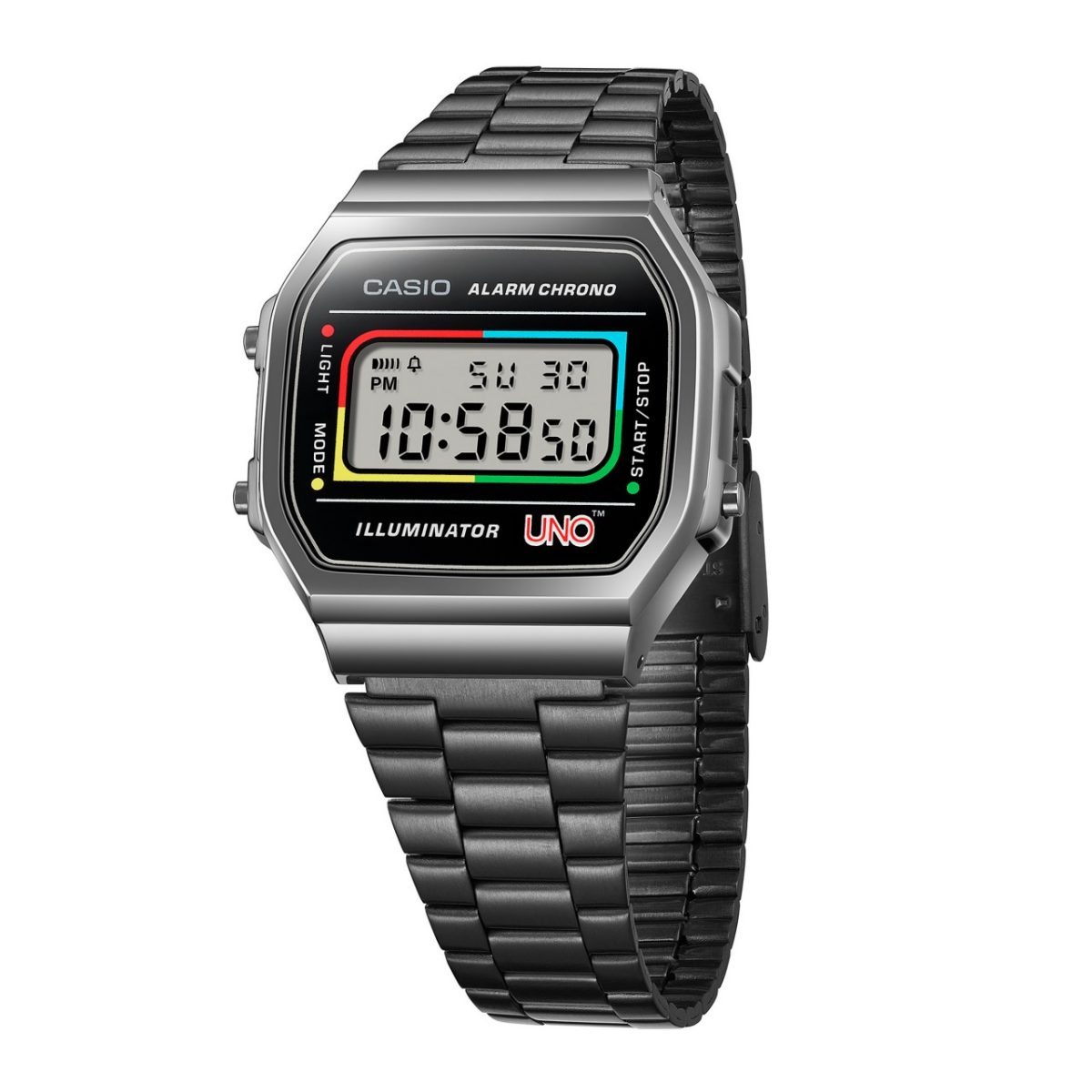 CASIO A168WEUC-1A 手表 黑色 #10