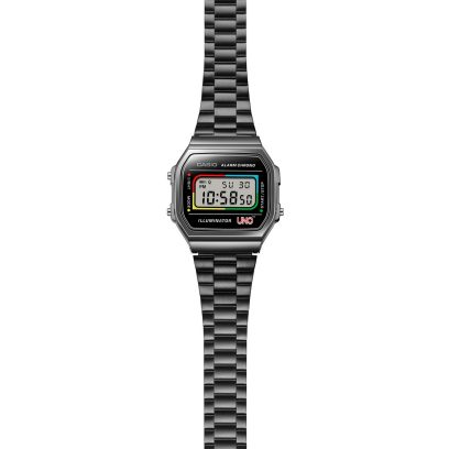 CASIO A168WEUC-1A 手表 黑色 #11
