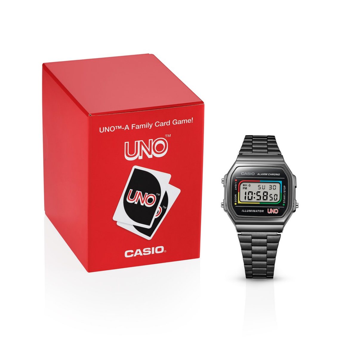 CASIO A168WEUC-1A 手表 黑色 #15