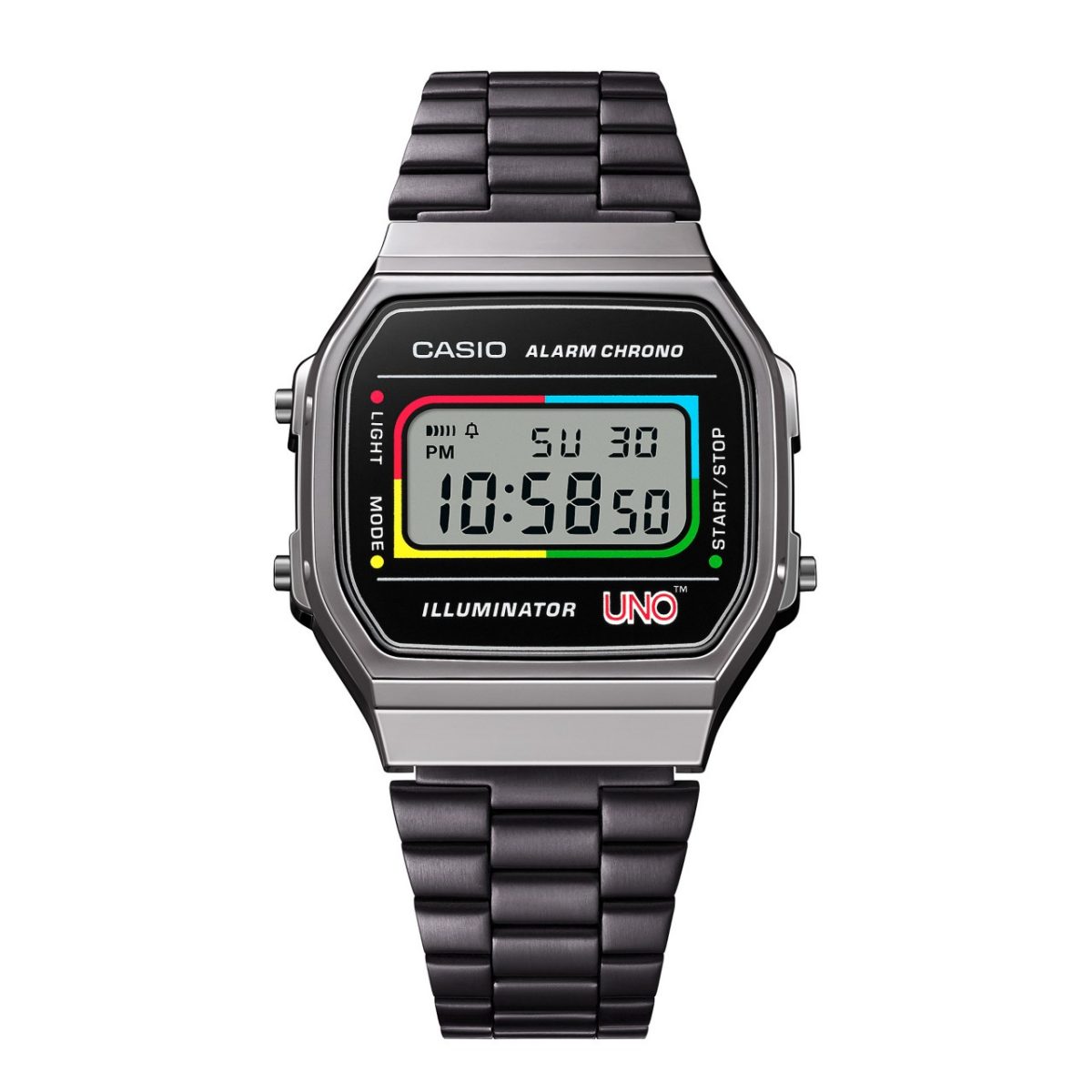 CASIO A168WEUC-1A 手表 黑色 #9