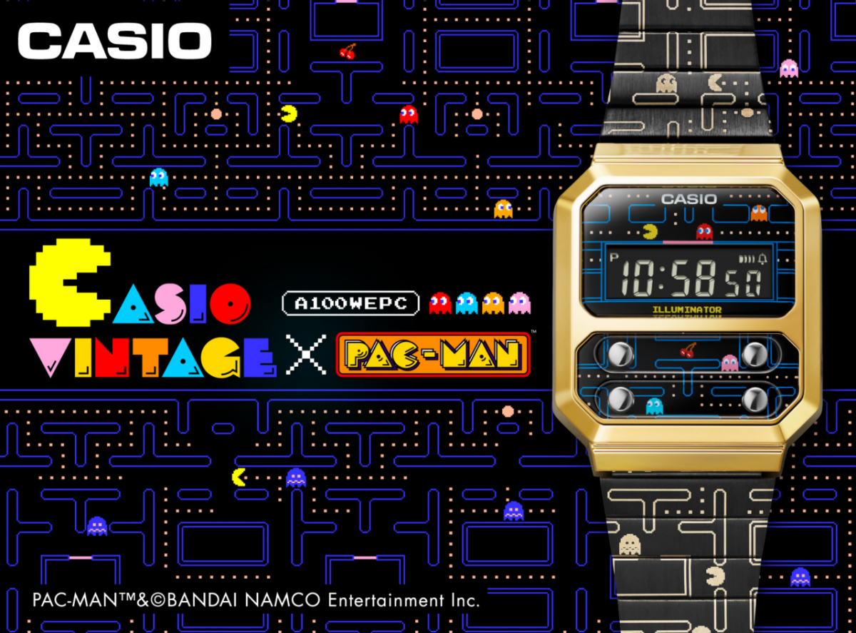 CASIO A100WEPC-1B 手表 金色 #2
