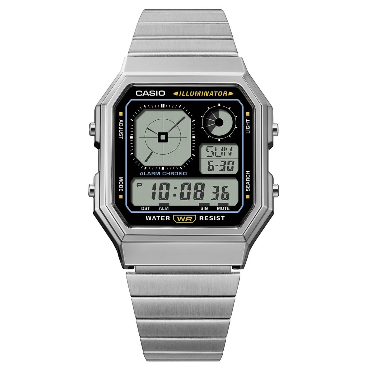 CASIO A130WE-1A 手表 银色 #7