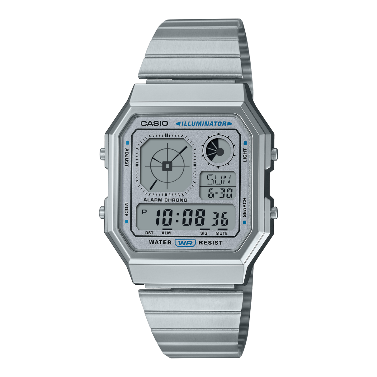 CASIO A130WE-7A 手表 银色 #1
