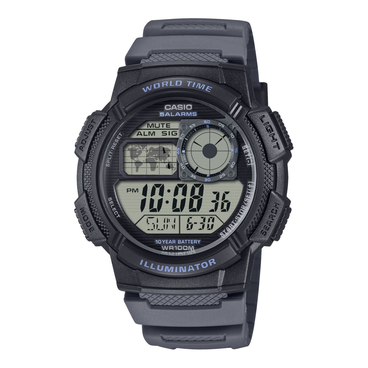CASIO AE-1000W-8AV 手表 黑色 #1