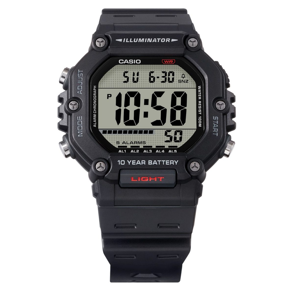 CASIO AE-1600H-1AV 手表 黑色 #6