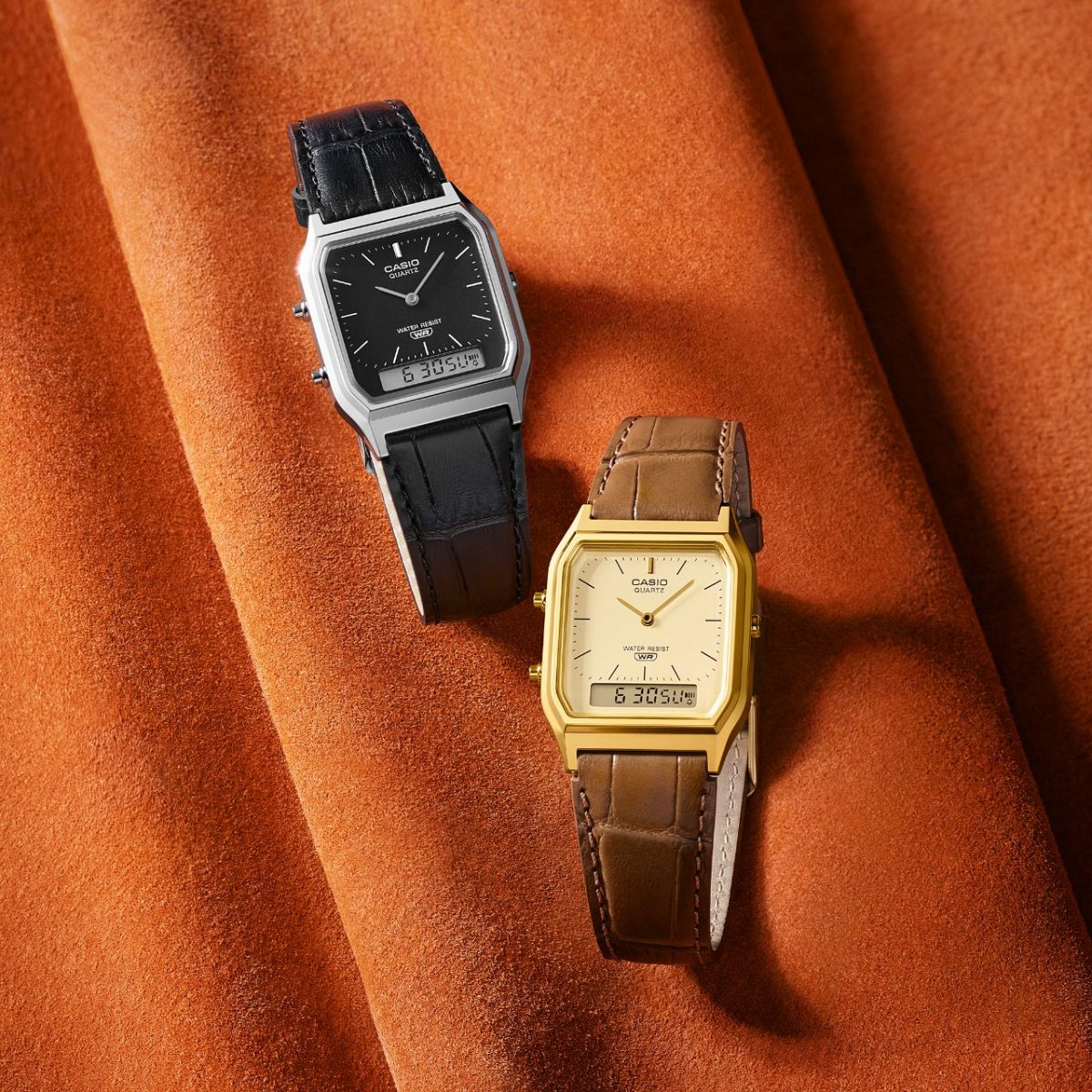 从左向右：AQ-230EL-1A、AQ-230EGL-9A #2