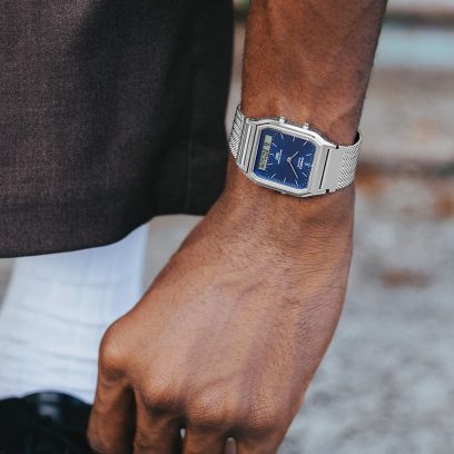 CASIO AQ-230EM-2A 手表 银色 #2