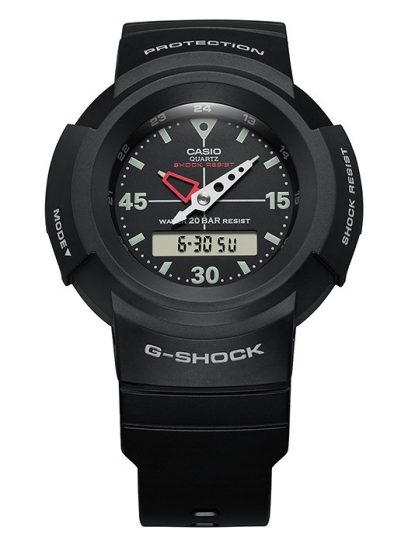 G-SHOCK AW-500E-1E 手表 黑色 #3