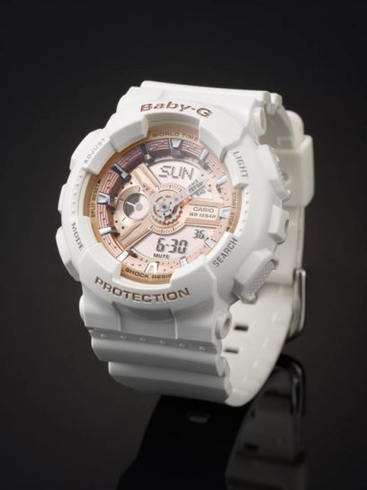 BABY-G BA-110-7A1 手表 白色 #3