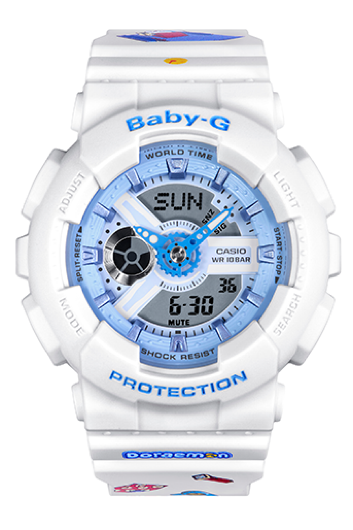 BABY-G BA-110BE-7APRDL 手表 白色 #1