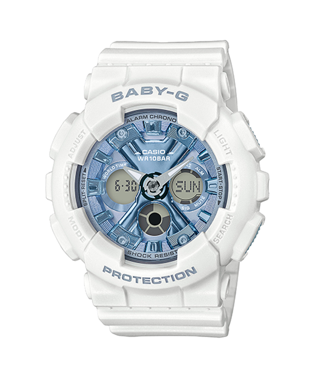 BABY-G BA-130-7A2 手表 白色 #1