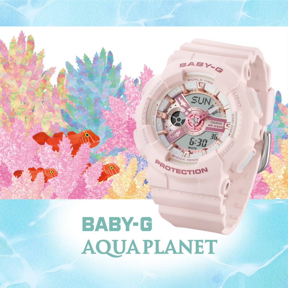 BABY-G BA-110AQ-4A 手表 粉色 #2