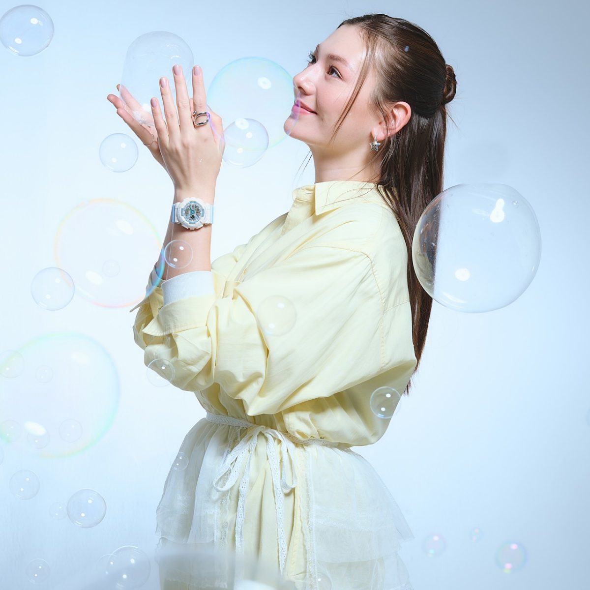 BABY-G BA-110PD-2A 手表 白色 #3