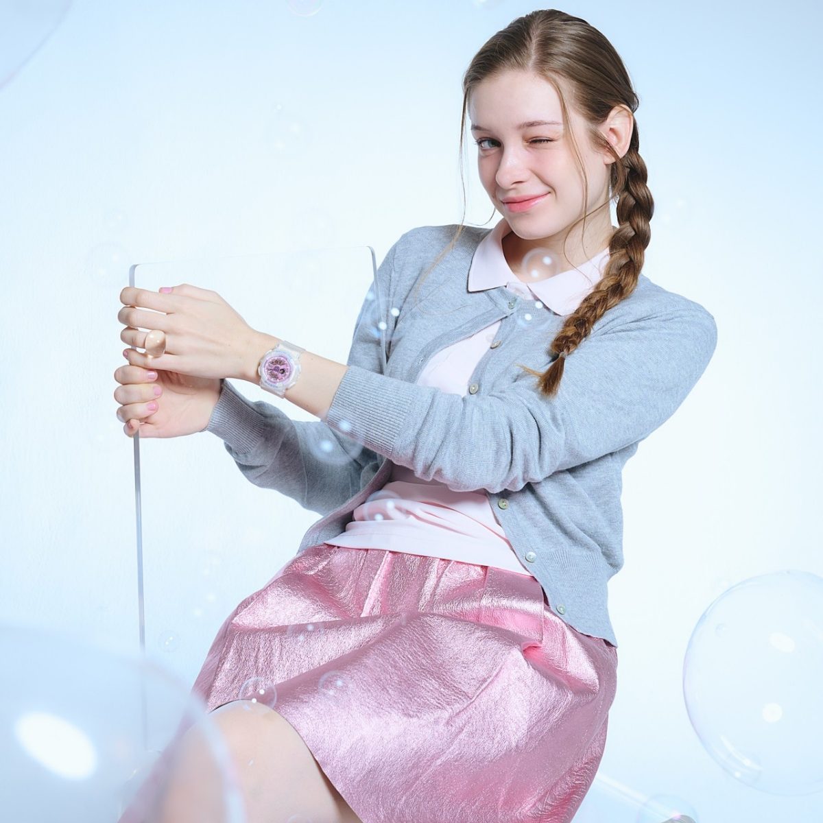 BABY-G BA-110PS-7A 手表 白色 #3